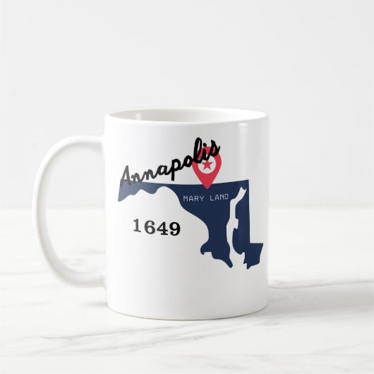 Annapolis coffee mug コーヒーマグカップ (左)
