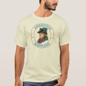 Annapolis Maryland Colonial Tシャツ (正面)