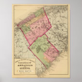 Annapolis, Queens counties, NS ポスター (正面)