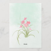 Annaprashan Ceremony Invitations 招待状 (裏面)