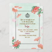 Annaprashan Ceremony Invitations 招待状 (正面/裏面)