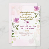 Annaprashan Ceremony Invitations  招待状 (正面/裏面)