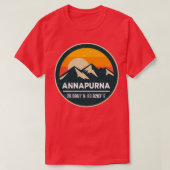 Annapurna National Park 1 Tシャツ (デザイン正面)