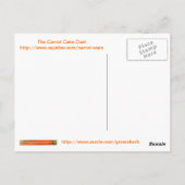 AnnaRuth's Carrot Applesauce Cake Postcard ポストカード (裏面)