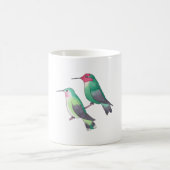 Anna's Hummingbird コーヒーマグカップ (中央)