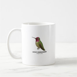 Anna's Hummingbird - Birds of California Mug コーヒーマグカップ
