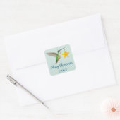 Anna's Hummingbird Square Sticker スクエアシール (封筒)