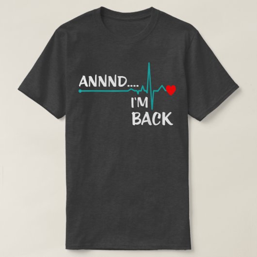 Annd I'm Back 318 Tシャツ (デザイン正面)