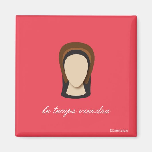 Anne Boleyn「時は来思想」 マグネット (正面)