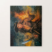 Anne Bonny Legendary Pirate Portrait ジグソーパズル (縦)