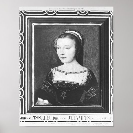 Anne de Pisseleu Duchess of Etampes, c.1448 ポスター (正面)