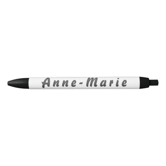 Anne-Marie Kugelschreiber 黒ボールペン (正面)