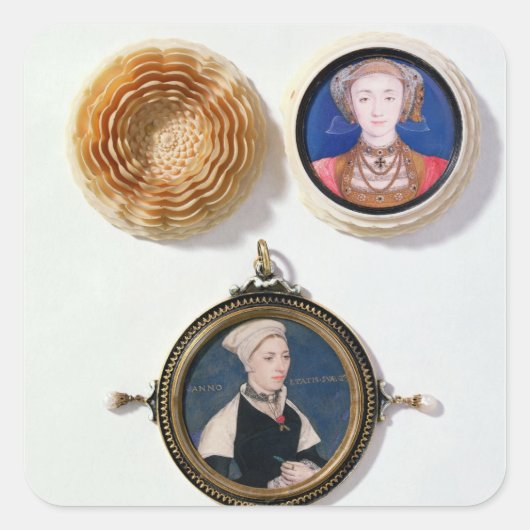 Anne of Cleves, 1539 and Jane Small スクエアシール (正面)