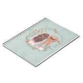 Anne of Green Gablesフローラ手帳 ノートブック (左側)