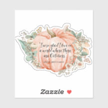 Anne of Green Gables 10月引用文シール