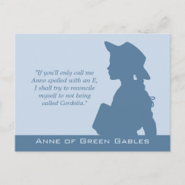 Anne of Green Gables CC0949モンゴメリー引用文 ポストカード