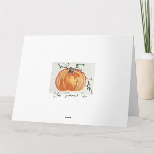 Anne of Green Gables Folded Greeting Card カード (裏面)