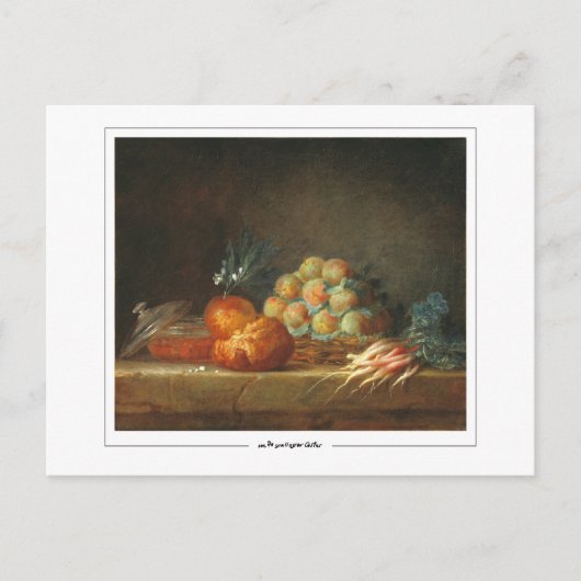 Anne Vallayer-Coster #1 -ファインアートはがき ポストカード (正面)