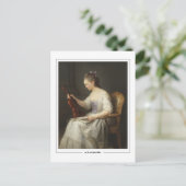 Anne Vallayer-Coster #3 -ファインアートはがき ポストカード (スタンド正面)
