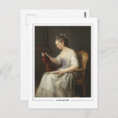 Anne Vallayer-Coster #3 -ファインアートはがき ポストカード (正面/裏面)