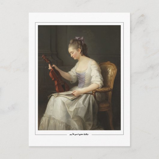 Anne Vallayer-Coster #3 -ファインアートはがき ポストカード (正面)