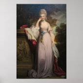 Anne, Viscountess Townshend by Reynolds ポスター (正面)