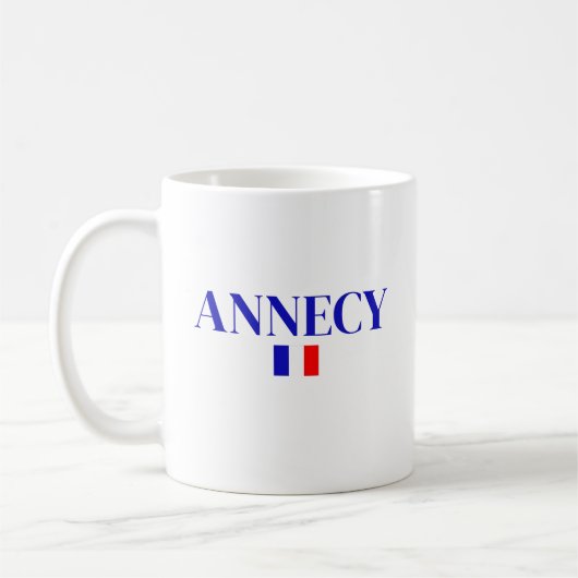 ANNECYフランス コーヒーマグカップ (左)