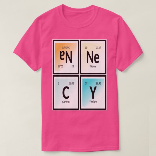 Annecy市期別表 Tシャツ (デザイン正面)