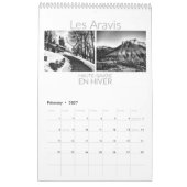 Annecy and Les Aravis, Haute-Savoie 2020 カレンダー (2月 2027)