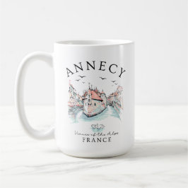 Annecy France – Travel Souvenir コーヒーマグカップ