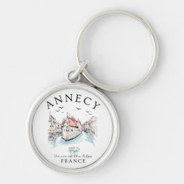 Annecy France – Venice of the Alps キーホルダー