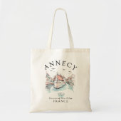 Annecy France – Venice of the Alps トートバッグ (正面)