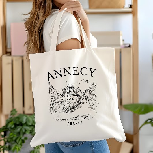 Annecy France Venice of the Alps トートバッグ