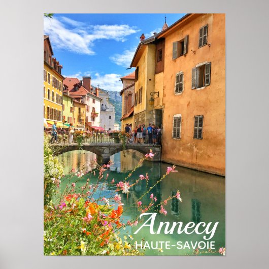 Annecy - Haute-Savoieポスター ポスター (正面)