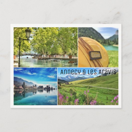 Annecy & Les Aravis – はがき (正面)