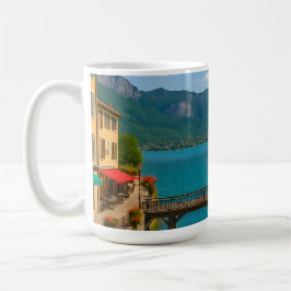 Annecy Turquoise Lake コーヒーマグカップ