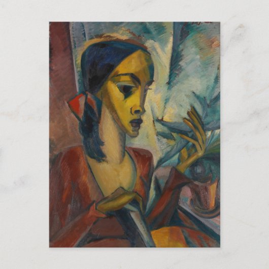 Annemie I (am Fenster)by Maetzel-Johannsen ポストカード (正面)