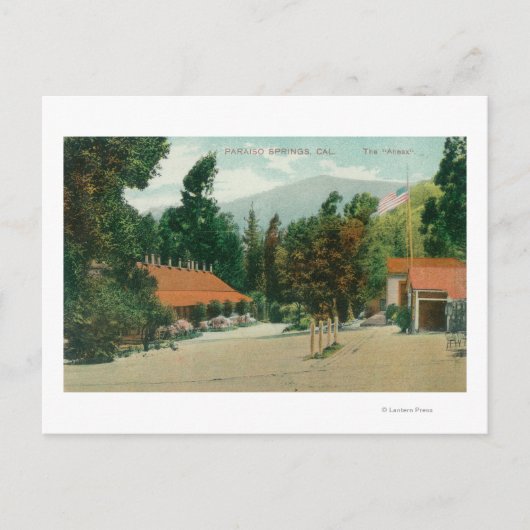 AnnexParaiso春の外部ビュー、CA ポストカード (正面)