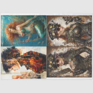 Annick Decoupage paper- Quadruple fun 薄葉紙