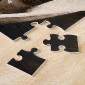 Annie Oakley恋しく思とGun、ヴィンテージ写真ポートレート ジグソーパズル (側面)