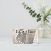 Annie Oakley恋しく思とGun、ヴィンテージ写真ポートレート 名刺 (スタンド正面)