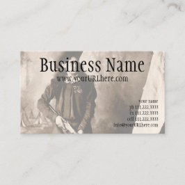 Annie Oakley恋しく思とGun、ヴィンテージ写真ポートレート 名刺