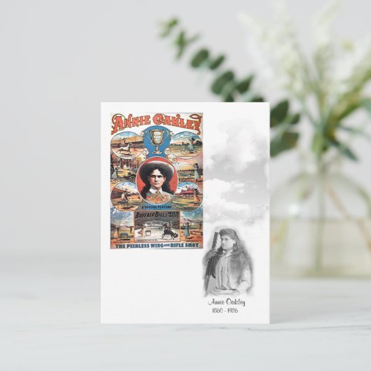 Annie Oakley 1860 - 1926 – はがき (スタンド正面)