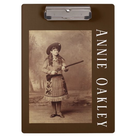 Annie Oakley Sharpshooterクリップボード クリップボード (正面)