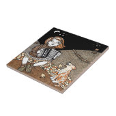 Annies Accordianの装飾的なタイル タイル (側面)