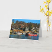 Annisquam港カード カード (黄色い花)