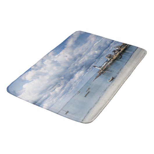 Annisquam Lighthouse, Gloucester MA c1904 バスマット (アングル)