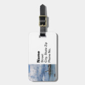 Annisquam Lighthouse, Gloucester MA c1904 ラゲッジタグ (正面縦)