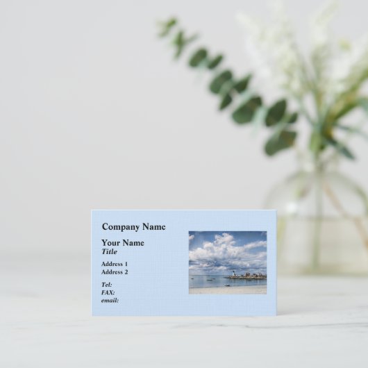 Annisquam Lighthouse, Gloucester MA c1904 名刺 (スタンド正面)