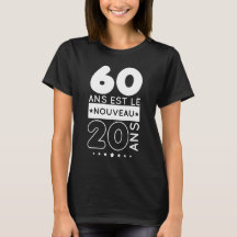 Anniversaire 60 ans original nouveau 20 ans